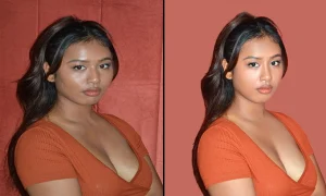 Headshot retouch